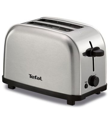 Prajitor de paine TEFAL Ultra Mini TT330D30, 2 felii, 700W, Inox