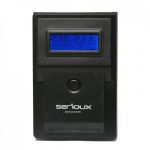 UPS Serioux SRXU-800LI, 800VA, Line Interactive, 2 porturi Schuko, Negru