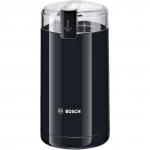 Rasnita de cafea Bosch TSM6A013B, Putere 180 W, Capacitate 75 g, Cutit otel inoxidabil, Negru