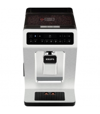 Espressor Automat Krups Evidence Ea893c10, Putere 1450 W, Capacitate 2.3 l, 15 bar, 260 g cafea, Argintiu