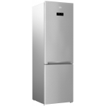 Combina frigorifica Beko RCNA406E40ZMN, Clasa A++, Capacitate 362 l, Neofrost™ Dual Cooling, HarvestFresh™, Everfresh+, Argintiu