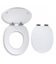 Capac WC Ferro WC/Softclose, Softclosing, Plastic, Alb