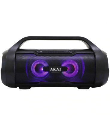 Boxa Portabila Akai ABTS-50, Bluetooth, Cititor de carduri, USB, Radio FM, Negru
