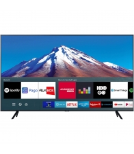 Televizor Samsung 65TU7092, LED, Smart, Clasa G, Diagonala 163 cm, Ultra HD 4K, Negru