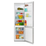 Combina frigorifica LDK Boreal DDS300IHLS, Clasa F, Capacitate 288 l, Termostat ajustabil, H 180 cm, Argintiu