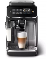 Espressor automat Philips LatteGo EP3246/70, Putere 1500 W, Capacitate 1.8 l, 15 bari, Carafa lapte, Negru