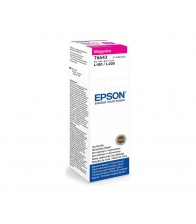 Cerneala Epson T6643, Capacitate 70 ml, Compatibilitate Epson EcoTank, Magenta