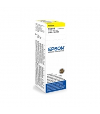 Cerneala Epson T6644, Capacitate 70 ml, Compatibilitate Epson EcoTank, Galben