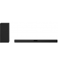Soundbar LG SN5 2.1, Putere 400 W, DTS Virtual:X, High Resolution Audio, Bluetooth, Subwoofer Wireless, Negru
