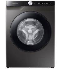 Masina de spalat rufe Samsung WW90T504DAX/S7, Clasa A, Capacitate 9 Kg, 1400 rpm, Eco Bubble, AI Control, Hygiene Steam, Inox