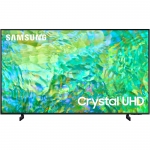 Televizor Samsung 43CU8072, LED, Clasa G, Diagonala 108 cm, Ultra HD 4K, Procesor Crystal 4K, AirSlim, Negru